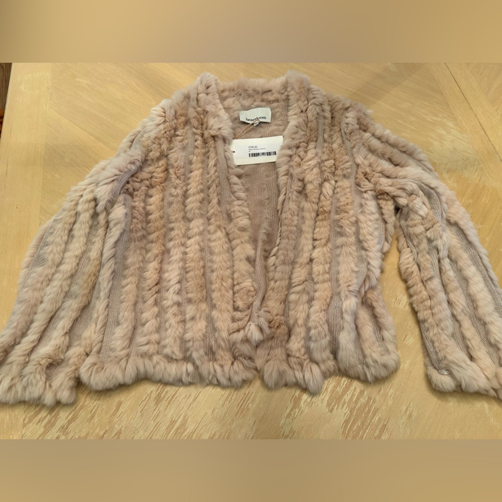 Heartloom Rosa bisque jacket gorgeous new with tags!